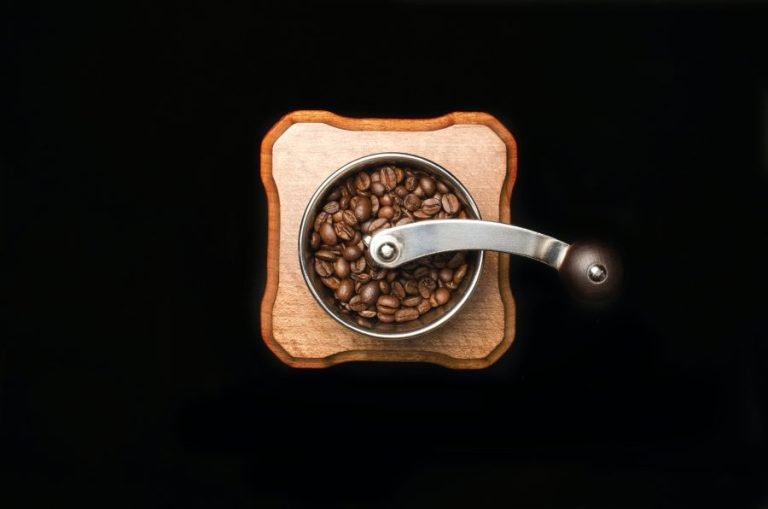 Brown coffee beans